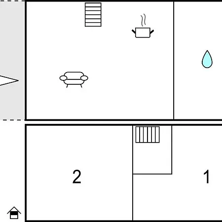 Two-bedroom In Gudhjem